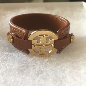 Leather Tory Burch bracelet!